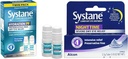 Systane Hydration Multi-Dose Preservative-Free Eye Dry Eye Relief Twin Pack (2x10ml) & Nighttime Lubricante Olho Pomada 3,5g Tubo