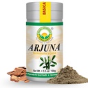 BASIC AYURVEDA Arjuna Bark Powder (Terminalia Arjuna) (Tradicionalmente usado para o apoio do coração e da vitalidade)