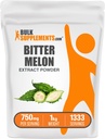BulkSuplementos.com Extrato de melão amargo em pó - Suplemento de melão amargo, Extrato de cabaça amarga - Suplemento de ervas, sem glúten, 750mg por serviço, 1kg (2,2 lbs) (Pacote de 1)