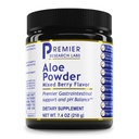 Premier Research Labs Aloe Powder - Aloe Vera Powder, Aloe Vera Drink Mix para pele e digestão, pó Aloe Barbadensis Leaf Extract com Acemanan, Freeze Seco - Berry misto, 7.4 Oz (30 Servings)
