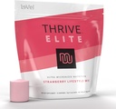 Streve Elite Protein Shake (Agitar sem glúten, mistura de proteínas com BCAAs, probióticos e enzimas) 16 Serve - Scoop Serve, morango