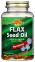 Vida da natureza 100% Linho vegetariano Sementes óleo Softgels