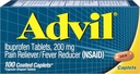 Advil Reliever e Redutor de Febre, Ibuprofeno 200mg