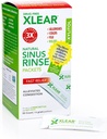 Xlear Natural Xilitol Sinus Rinse Refil, Neti Pot Saline Packets - limpador de nariz para pressão rápida e alívio de congestion, funciona com a maioria dos sistemas de irrigação nasal, 50 contagem (Pacote de 1)