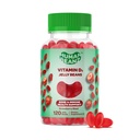 Vitamina D3 Gummies de Feijão Geleia para Adultos, Suporte Imunidade, 2000 UI Vitamina D, Suplementos Vegetarianos Nutricionais, 120 Ervilhas de Morango, Kosher