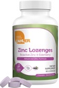 Zahler Elderberry Zinc Lozenges para Adultos e Crianças - Delicioso Zinco mastigável & Sambucus Elderberry Lozenges para apoio imunológico - Kosher, Made in USA - Zinc Supplements for Men & Women (90 Count)