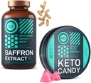 WILD FUEL Keto Candy e Saffron Extract Suplemento Energia e pacote de perda de peso
