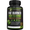Premium Green Tea Extract Fat Burner Suplemento com EGCG-Natural Appetite Supressor-Healthy peso perda Diet Pills que trabalham rápido para mulheres e homens-Detox Metabolismo Booster para queimar barriga gordura rápido