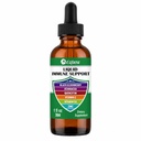 Zinco Quercetin Vitamina C D3 Imune Líquido Suporte com Echinacea Elderberry orgânico, Imune Defense Drops Suplemento para Adultos- Vegan, Não-GMO, Gluten Free - 1 Fl Oz