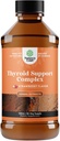 Suplemento de suporte de tiroide de alta absorção - Vegan Suplementos de Iodo Líquido para suporte de tireóide para mulheres e homens com Myo-Inositol Selenium e Stinging Nettle para melhor energia e foco