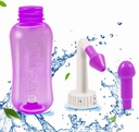 Garrafa de lavagem nasal, Abnaok Sinus Rinse e Irrigação nasal Garrafa de lavagem nasal Pot dispositivo Irrigação nasal perfeita para adultos e crianças