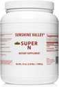 Sunshine Valley® Super N Niacinamida Pó (35 oz) - Niacin Vitamina B3 Suplemento dietético para energia, digestão, anti-envelhecimento e pele saudável - Natural, livre de flush