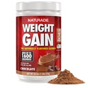 Naturade - Todos os pesos naturais ganhar bebida Mix - Gluten Free, Delicious Sabor, 1600 calorias por serviço - Mass Gainer w / carboidratos & Protein - Chocolate, 20.3 Ounce (12 Servings).
