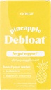 Debloat de abacaxi de ouro - Suplemento probiótico para alívio de bloat natural e duradouro equilíbrio digestivo - Vegan, Keto, Low-Sugar - 8 Servings