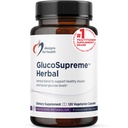 Designs para Saúde GlucoSupreme Suplemento de ervas - Berberine HCl, Banaba, Ginseng + Extrato de canela - Vegan, Suplementos não-GMO (120 Cápsulas)