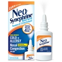 Neosynephrine, Pulverização nasal para alívio de sino frio Força extra, claro, 0,5 Fl Oz