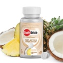 Eletrolítico SaltStick FastChews - 60 Eletrolíticos mastigáveis de abacaxi de coco - Comprimidos de sal para corrida e hidratação, Eletrolítico Chews - 60 Contagem