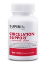 Suporte à circulação - com Hawthorn Berry, Ginkgo Biloba, Butcher's Broom, Horse Chestnut, L-Arginina & Ginger Root . Promove Sangue saudável, Oxigênio e Fluxo Nutriente .