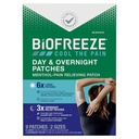 Biocongelamento Dia & Overnight Pain Relief Patches, Menthol Pain Patches para Artrite & Muscle Pain Alief, confortável e flexível tecido fica no lugar, FSA / HSA Elegível, 9 Patches (6 dia, 3 noite)