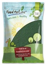 Comida para viver chlorela em pó, 8 libras - Kosher, algas verdes cruas, Vegan Superfood, Em massa, Puro Vegan Green Protein, Rico em vitaminas e minerais, Ótimo para bebidas, chás e smoothies