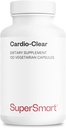 Super inteligente - Cardio Clear (Suplemento EDTA Garlic) - com Ácido Málico, EDTA Dissódico de Cálcio, Magnésio, Bromelaína - sem OGM e Glúten - 120 Cápsulas Vegetarianas