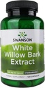 Swanson White Willow Bark Extract - Promove apoio conjunto e alívio muscular - padronizado a 15% Salicina - Suplemento natural sem irritação do estômago - (120 cápsulas, 500mg cada)