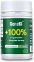 L-Ergotioneine Supplement, 30mg (EGT)/Serving, 6X Ergotioneine Mushroom Extract Supplements Longevidade, Suporte Imune, Saúde do Coração e Suplemento Cérebro, Testado em Laboratório, Made in USA, 60 Servings