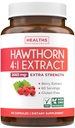 Super Potent Hawthorn Berry Extract Cápsulas - Hawthorn Berry Suplemento feito de concentrado de força extra para apoiar coração e saúde digestiva - Vegan Non-GMO & Gluten Free (2 Mês de fornecimento)
