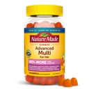 Natureza Feita Gummy Mulheres Advanced Multivitamins com Citrato de magnésio, cálcio, vitaminas B, gomas multivitamin para as mulheres, 90 pastilhas de vitamina multi, 30 dia de fornecimento