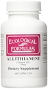 Fórmulas ecológicas Alitemina Vitamina B1 50 Mg, Branco, 60 Contagem