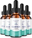 (5 Pack) Cortexi Drops, Cortexi Suporte Auditivo Drops - Fórmula avançada para a saúde do ouvido, Cortexin Drops, Cortexi 24, Supplement Drops Força Máxima, Cortexi Reviews (150 Servings)