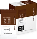 Soilent Snack Mini Protein Bares - Chocolate Brownie, 1g de açúcar, Protein Bars, Gluten Free, 6g de Energia Vegan - 24 contagem