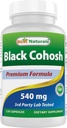 Melhores Naturals Preto Cohosh 540 mg 120 Cápsulas