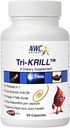 NWC Naturals Tri-Krill Suplemento de óleo para homens e mulheres, apoia a saúde conjunta, função cerebral, e bem-estar geral com astaxantina