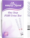Easy@Home FSH Test Kit: 10 tiras de teste FSH para mulheres – Rastreie os níveis de hormônio e suporte ao planejamento de fertilidade em casa