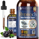 Hidrocina - Advanced Diuretic Water Retention Support Supplement - Entrega líquida para melhor absorção - Dandelion, Uva Ursi, Juniper Berry, Sementes de Aipo, Chá Verde & More!