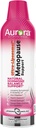 Aurora Nutrascience Ultra-Liposomal Menopausa Suporte com EstroG-100 clinicamente comprovada para reduzir os sintomas de Menopausa e Perimenopausa, flashes quentes, suores noturnos, balanços de humor, 30 serviços, 10 fl oz