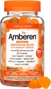 Amberen menopausa suplementos para as mulheres, Multi-Symptom alívio, Vitamina E & exclusivo Amberen composto, Ajuda a apoiar equilíbrio hormonal, Hot Flashes & suores noturnos, Açúcar livre, sabor laranja, 60 chicletes