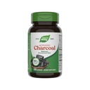 Charcoal Ativado Maneira da Natureza, liga materiais não desejados e gás no trato digestivo*, 560 mg por 2-Capsule Serving, 100 Cápsulas (Packaging May Vary)