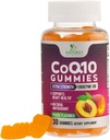 CoQ10 Gummies 100mg - Força 3X, Alta Absorção, Suplemento Antioxidante para Apoio à Saúde do Coração e Produção de Energia, Ultra Coenzima Q10 Vitaminas, Coq 10 Suplementos, Não-GMO - 30 CoQ10 Gummies