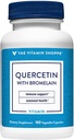 A vitamina Shoppe Quercetin com bromelaína, antioxidante que suporta uma imunidade saudável para todas as estações (180 cápsulas)