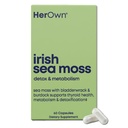 Sua própria Irish Sea Moss Cápsulas, Burdock Root, Bladderwrack, Detox, Metabolismo, Apoio Imune, Saúde da Pele, Apoio Conjunto Natural, Nutriente Rich Superfood High in Minerals, 60 Contagem