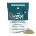 Suporte Cognitivo Canino do Dr. Bill . Suplemento de suporte de memória Multivitamin para cães . Contém Gingko Biloba, L-Carnosina, Vitamina B-12, L-Glutamina, L-Tirosina, e DHA para cães adultos e idosos