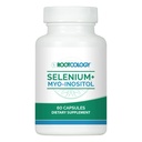 Rootcologia por Dr. Izabella Wentz      , Selenium + Myo-Inositol , Mistura abrangente para promover o equilíbrio hormonal e saúde do sistema imunológico , 60 Cápsulas
