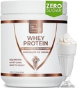 Minha aventura para caber Whey Isolate Protein Powder - Low Carb Protein Powder for Women - Adoçado com Stevia Whey Isolate Protein for Muscle Growth - Protein Powder (Chocolate Ice Cream, 15 Servings)