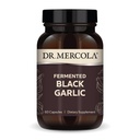 Dr. Mercola Fermented Alho Preto - Suplemento antioxidante - para o suporte de saúde Imune, Celular e Coração - Inclui S-Allyl-Cysteine - Não-GMO, Gluten-Free & Soy-Free - 60 Cápsulas (30 Servings)