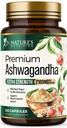 Suplementos Ashwagandha - 2100mg Cápsula Ashwagandha para Mulheres e Homens, Suporte Antioxidante Natural, Extrato de Raiz de Ashwa, Apoio calma de força extra com pimenta preta, Vegan & Gluten Free - 120 Cápsulas