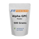 Alpha-GPC Pó 500 Grams, Não-GMO Alpha Suplemento GPC Choline Pó, Vegan, Terceiro partido testado, Pré-treino, Memória e Foco, com Scoop