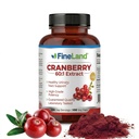 FineLand Cranberry Extract 30.000mg Força por cápsula — Pílulas de Cranberry de alta potência para suporte ITU — 100 cápsulas Vegan, 100-dia de fornecimento, Não-GMO, Made in USA