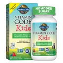 Jardim da Vida Suplemento Vegetariano Multivitamínico para Crianças - Código Vitamina Crianças Mastigáveis Vitamina Raw Whole Food com Probióticos, 30 Ursos Mastigáveis